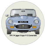 Jaguar E type V12 S3 Convertible (Hard Top) 1971-74 Coaster 4